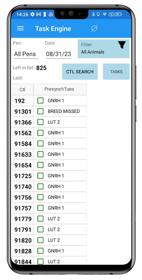 Ulefone--tasks-engine-screen